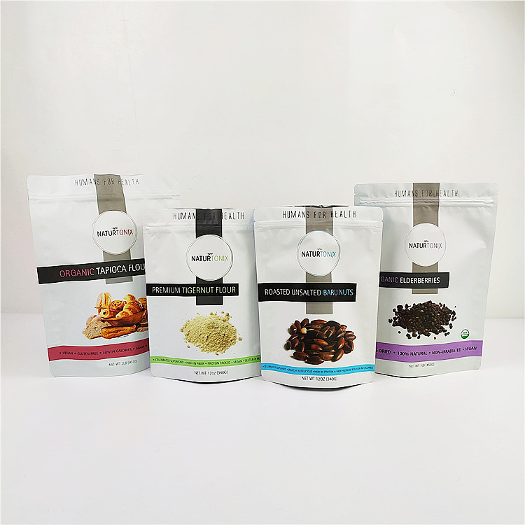 200mic CMYK एल्युमिनियम फॉयल जिपलॉक बैग VMPET THC CBD पैकेजिंग बैग का आकलन किया