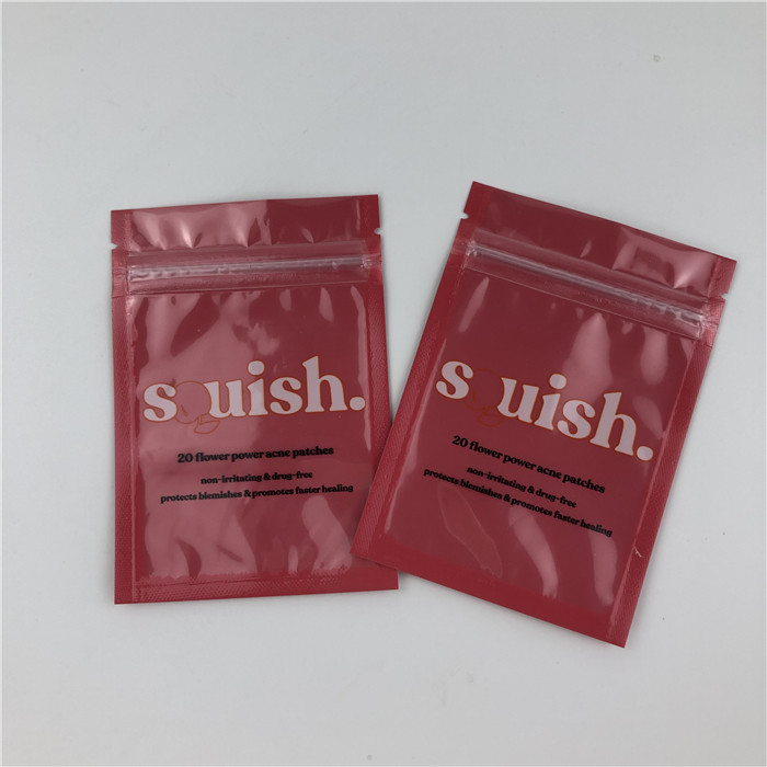 120mic MOPP Gravure Mylar जिपर बैग 0.7c अल स्पष्ट सामने की खिड़की के साथ