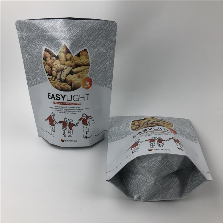 200mic सीएमवाईके एमओपीपी मोरिंगा प्रोटीन पाउडर के लिए जिपलॉक बैग 1000 ग्राम एसजीएस खड़े हो जाओ: