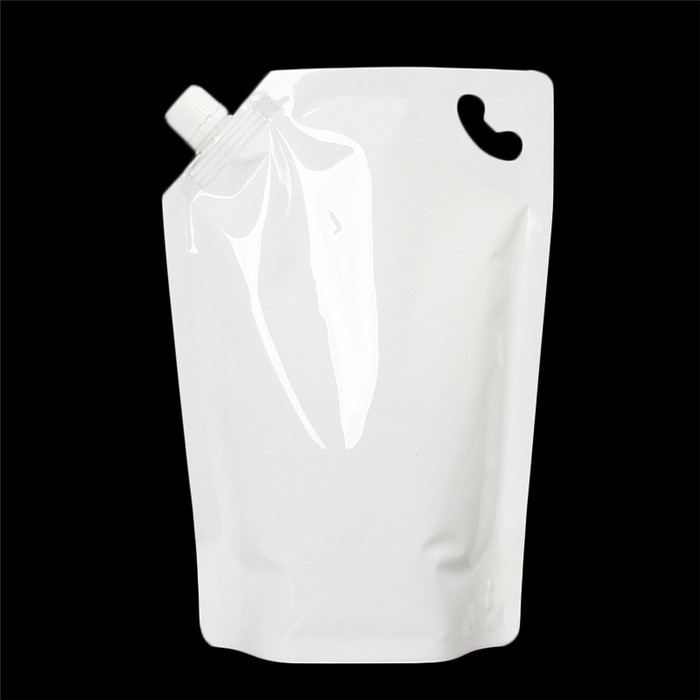 लीक प्रूफ लैमिनेटेड प्लास्टिक लिक्विड सोप पैकेज टोंटी पाउच