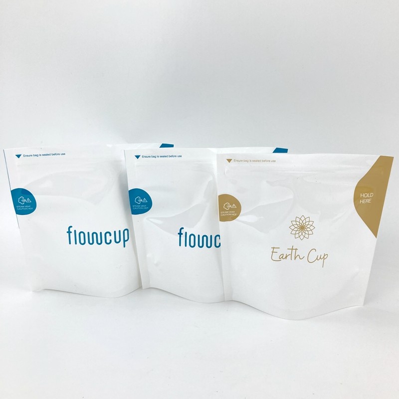 माइक्रोवेव स्टेरलाइजर स्टीम डिसइंफेक्शन बैग आरसीपीपी लैमिनेटेड पीईटी ग्रेवर