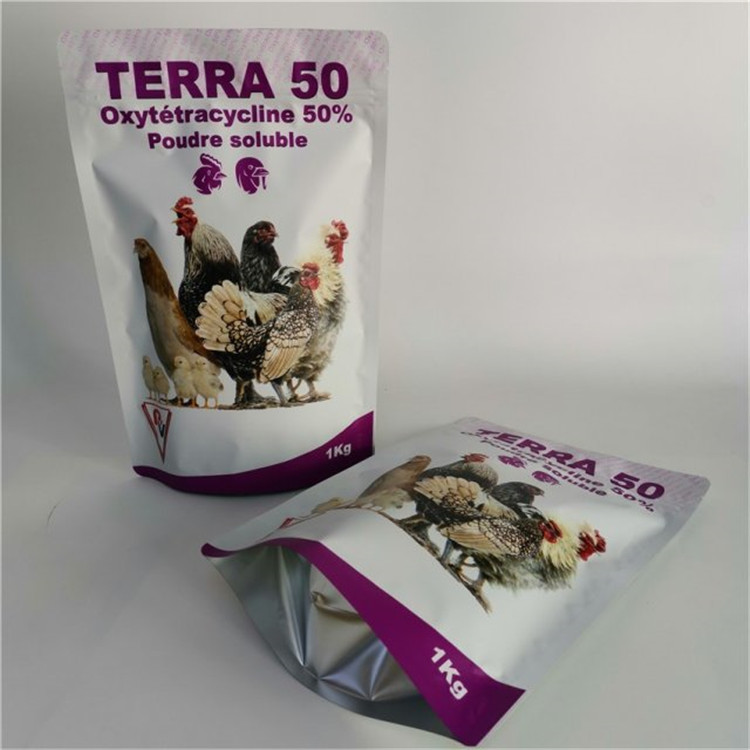 240mic पैनटोन पालतू भोजन पाउच MOPP VMPET Mylar फ़ीड पैकिंग बैग: