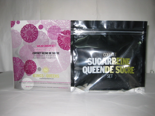 सीएमवाईके, पैनटोन 90 - पीईटी / एएल / पीई के साथ 120 माइक्रोन कॉस्मेटिक पैकेजिंग बैग