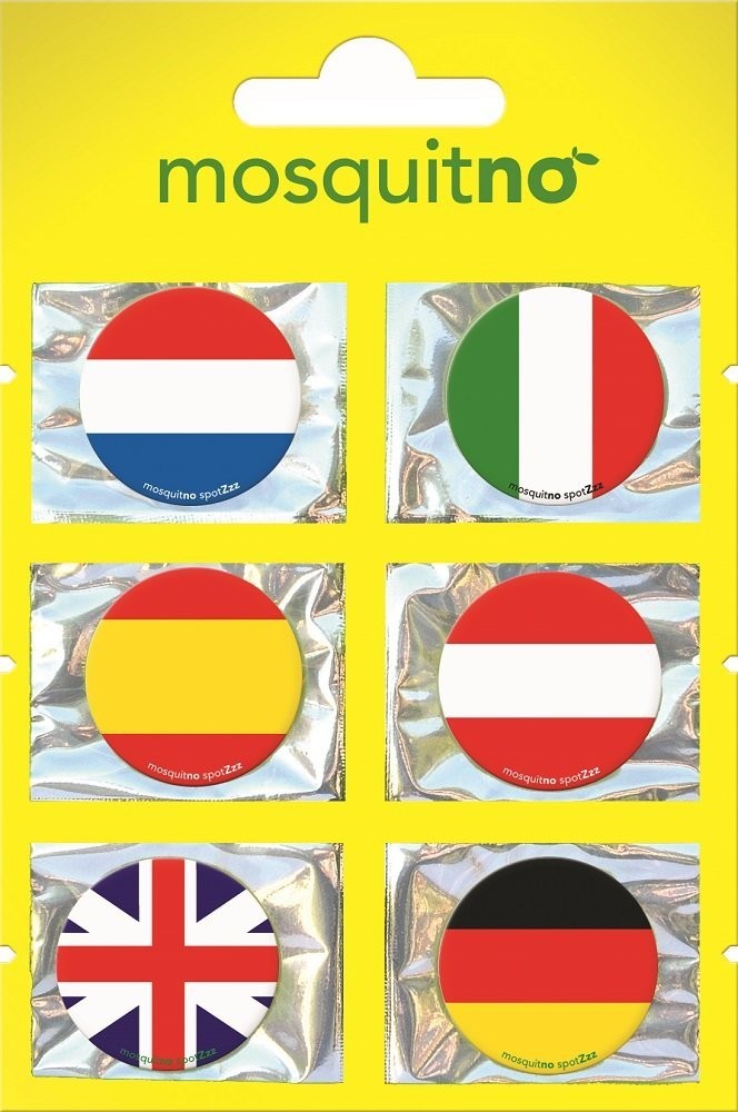 हैंगहोल फैशन प्लास्टिक पैकेजिंग बैग, किड्स मॉस्किटो रिपेलिटिक स्टिकर पैकेजिंग बैग