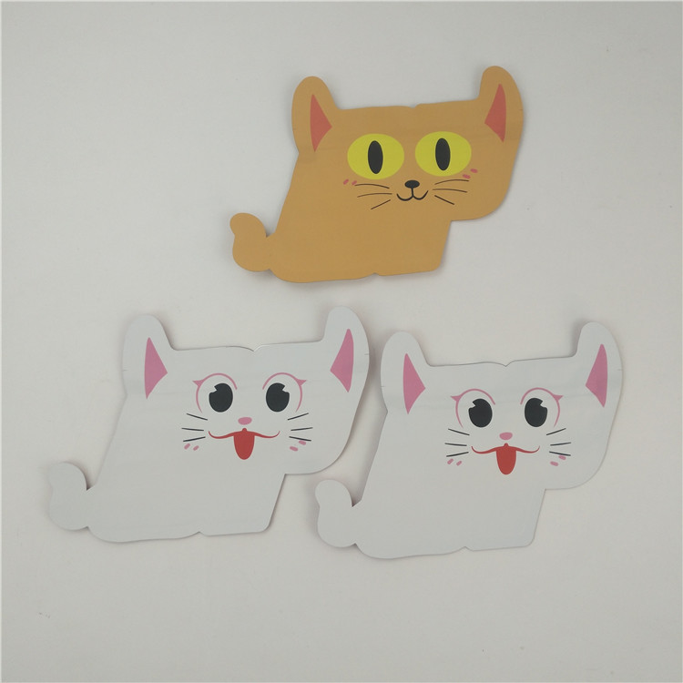 डाई कट फूड ग्रेड स्नैक्स पैकेजिंग बैग चाइल्डप्रूफ जिपर के साथ अनुकूलित 3.5g 7g