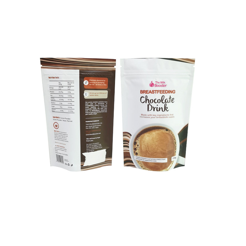 डिजिटल प्रिंटिंग जिपर पाउच बैग कॉफी चाय पाउडर खाद्य पैकेजिंग बैग खड़े हो जाओ: