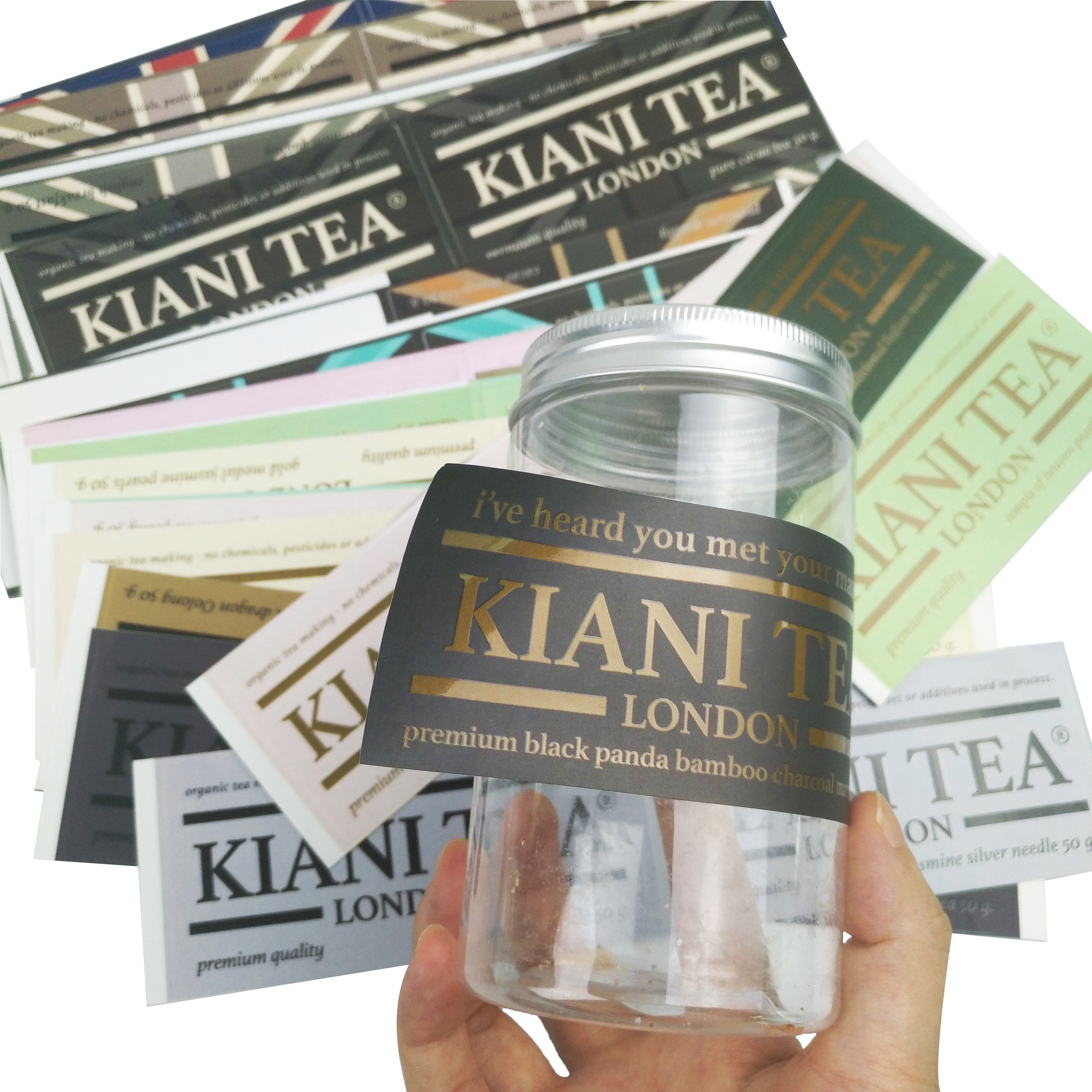 अद्वितीय अनुकूलित चिपकने वाला पनरोक स्टीकर खाद्य उत्पाद पानी की बोतल कस्टम लोगो मुद्रित लेबल स्टीकर