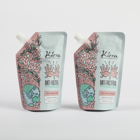 कस्टम पन्नी प्लास्टिक कॉस्मेटिक स्टैंड अप स्पूट पाउच चेहरे क्रीम पैकेजिंग रिफिल बैग