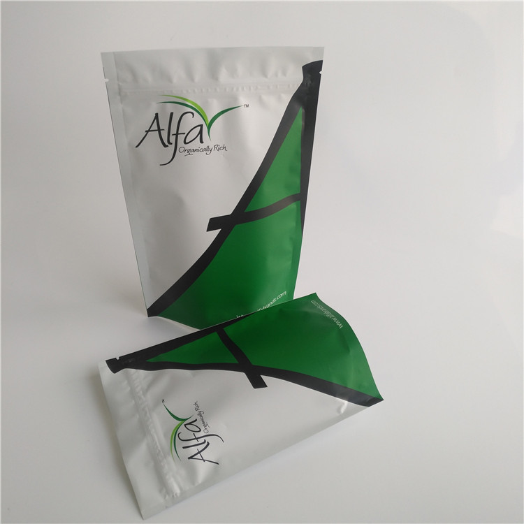 गंध सबूत खाद्य पैकेजिंग पाउच एल्यूमीनियम पन्नी मीठा बिस्किट बैग डोयपैक