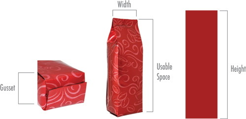 टुकड़े टुकड़े में नीचे कली चाय बैग पैकेजिंग Ziplock रंगीन मुद्रित मैट खत्म