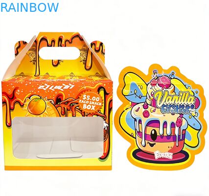 कस्टम 3.5 माइलर बैग फूल कैंडी कुकी के लिए डिस्प्ले बॉक्स के साथ आता है गमी पैकेजिंग बाल प्रतिरोधी 3.5g 7g 14g डाई कट माइलर बैग