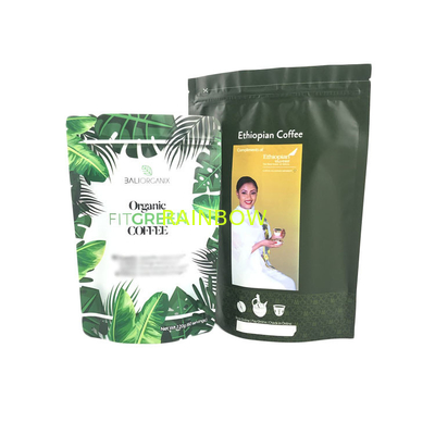 खाद्य ग्रेड पैकेजिंग चाय बैग एल्यूमीनियम पन्नी गंध सबूत Doypack कॉफी बीन प्ला पाउच